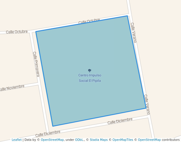 walking in Centro Impulso Social El Pipila map in San Francisco del Rincón