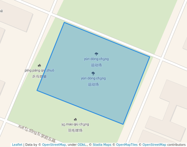 walking in 运动场 map in Cheng Du Shi