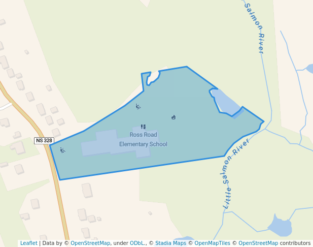 walking in Ross Road School Park map in Westphal