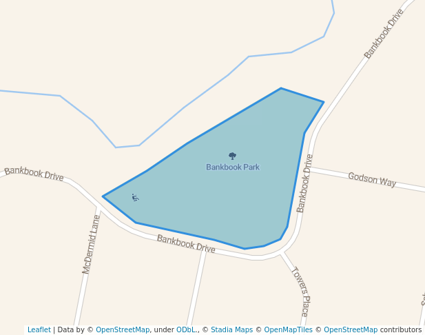 walking in Bankbook Park map in Wongawilli