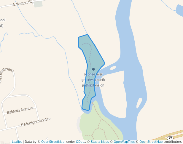 oconee river greenway north path extension