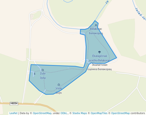 Экологическая тропа Белокорец