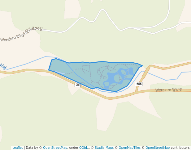 슬로시티수산 체험생태공원