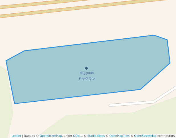 walking in ドッグラン map in Hachioji