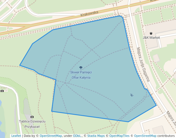 Skwer Pamięci Ofiar Katynia