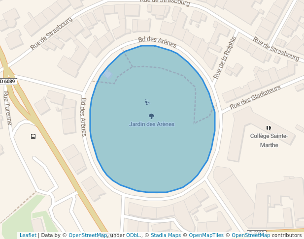 Jardin des Arènes