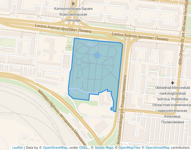 Детский парк имени Валентины Терешковой