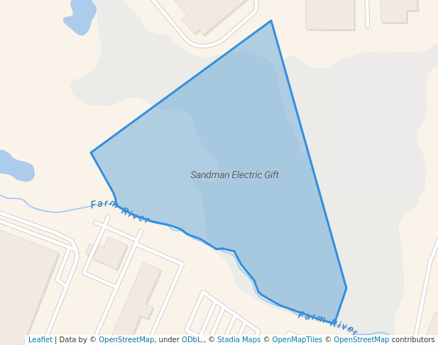 walking in Sandman Electric Gift map in Braintree