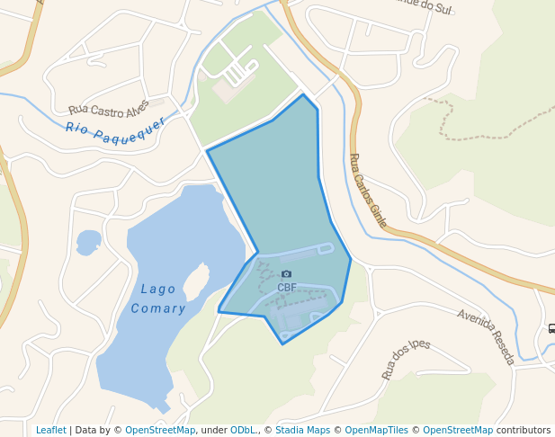 CBF in Teresópolis | Map and Routes