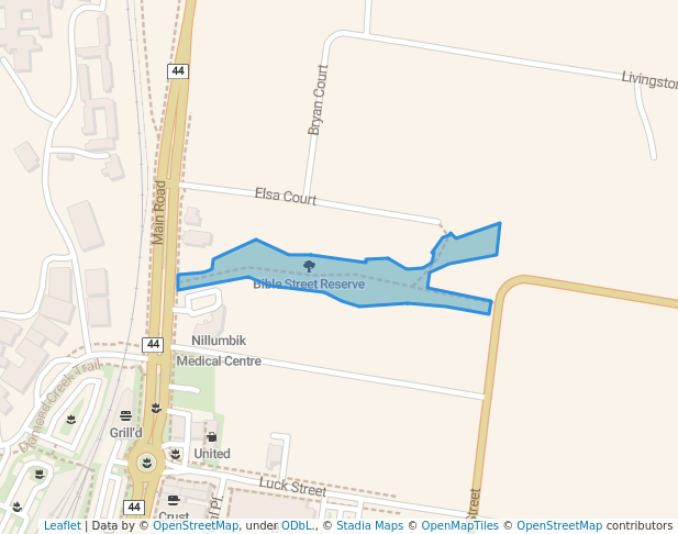 Bible Street Reserve