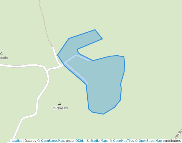 walking in Field Sports Area map in DeFuniak Springs
