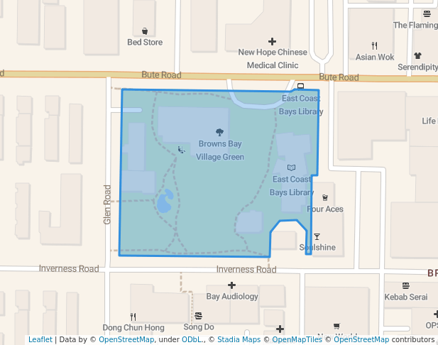 Browns Bay Village Green