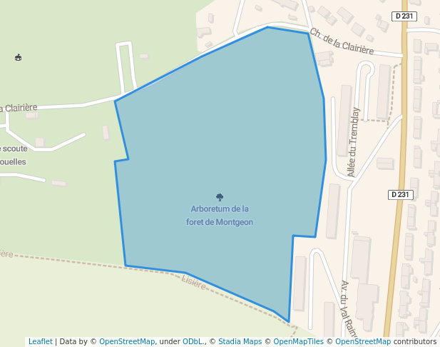 Arboretum de la foret de Montgeon