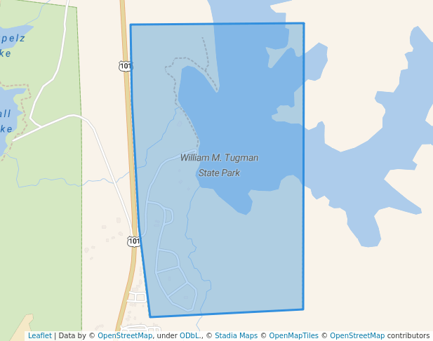 William M. Tugman State Park