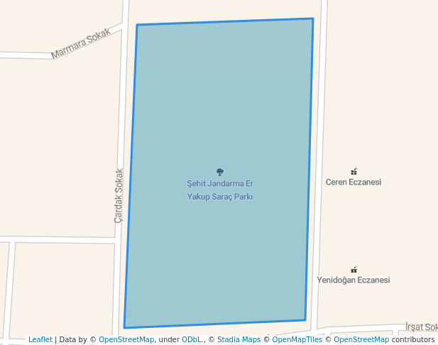 walking in Şehit Jandarma Er Yakup Saraç Parkı map in Gürsu
