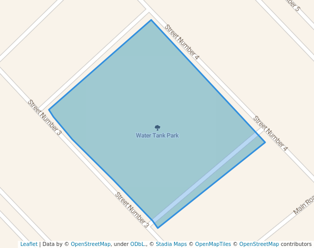 walking in Water Tank Park map in Ludhiana