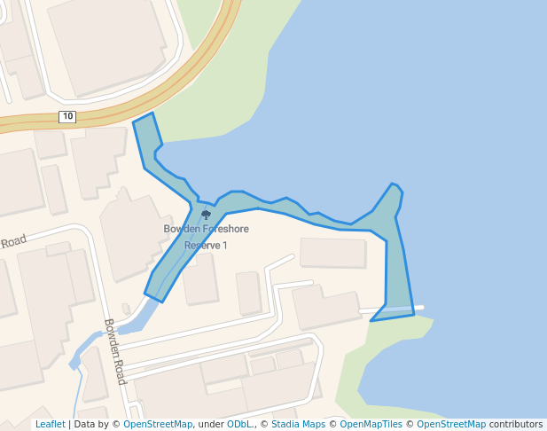 Bowden Foreshore Reserve 1 in Auckland | Map and Routes