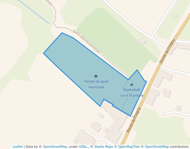 Terrain de sport municipal