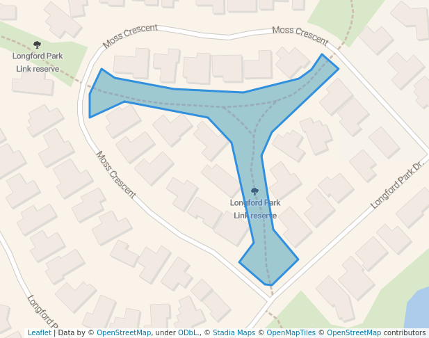 Longford Park Link reserve