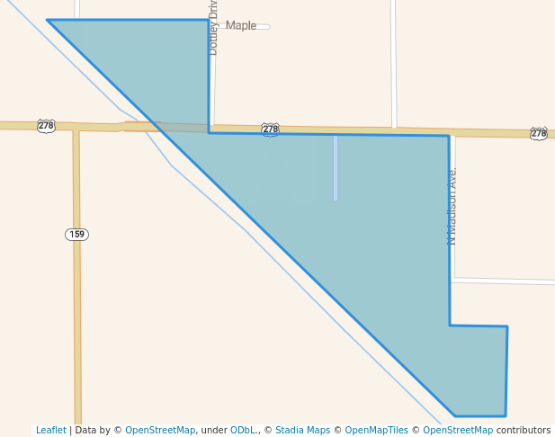 walking in McGehee Municipal Complex map in McGehee