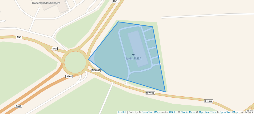 walking in Jardin TMSA map in Chraka