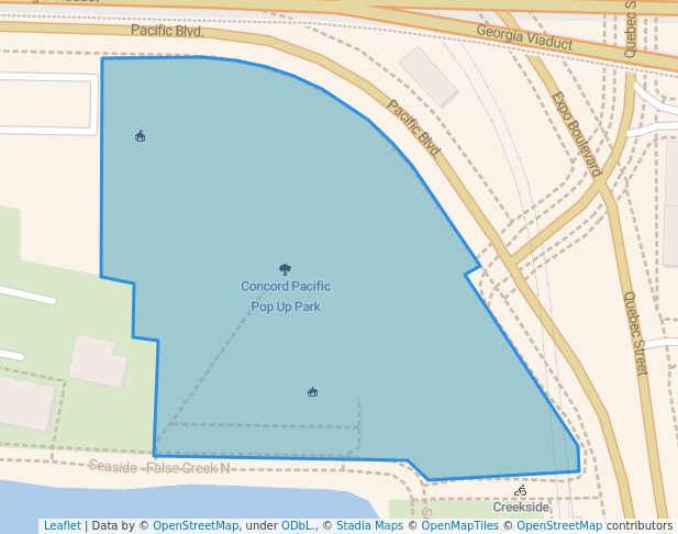 Concord Pacific Pop Up Park