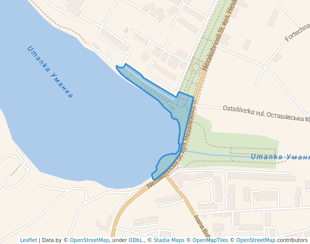 Осташівська набережна