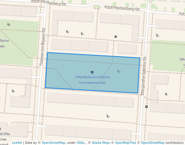 Öffentliche Grünfläche Hochäckerstraße