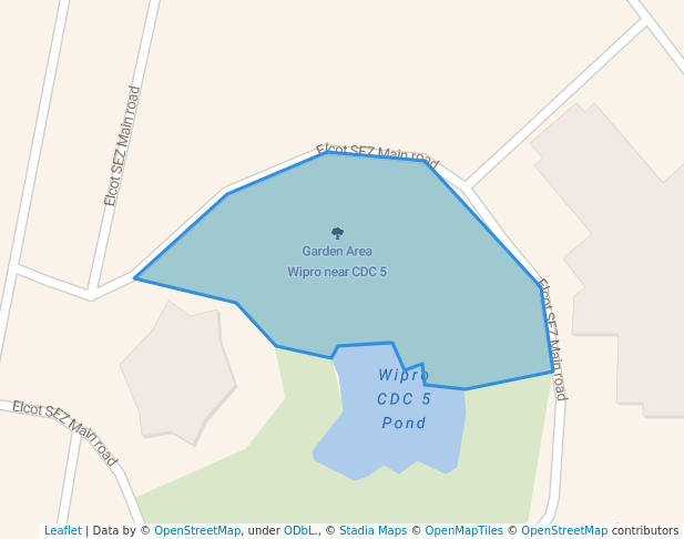 Garden Area Wipro near CDC 5