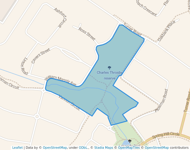 Charles Throsby reserve