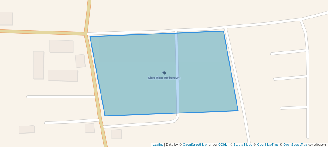 walking in Alun-Alun Ambarawa map in Ambarawa