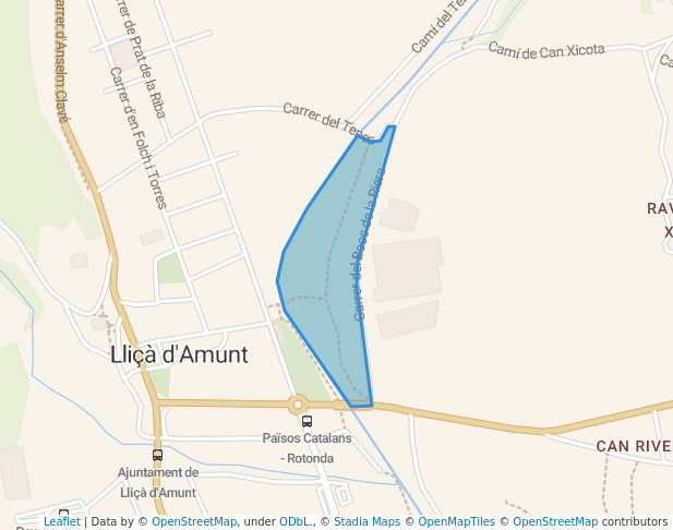 Parc del Tenes in Lliçà d'Amunt | Map and Routes
