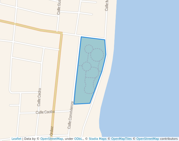 walking in Parque de Convivencia map in Huimanguillo