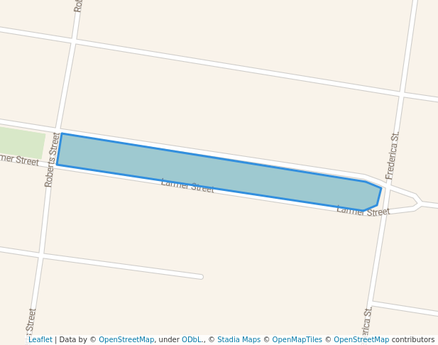walking in Larmer Street Park map in Narrandera