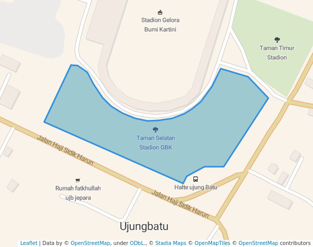 Taman Selatan Stadion GBK