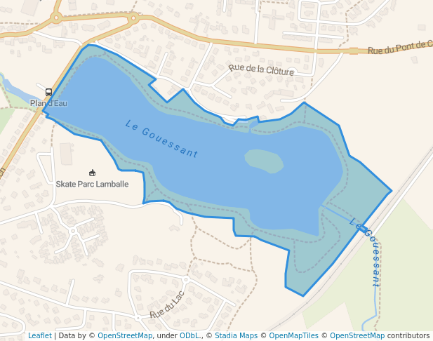 Parc du Plan d'eau de Lamballe