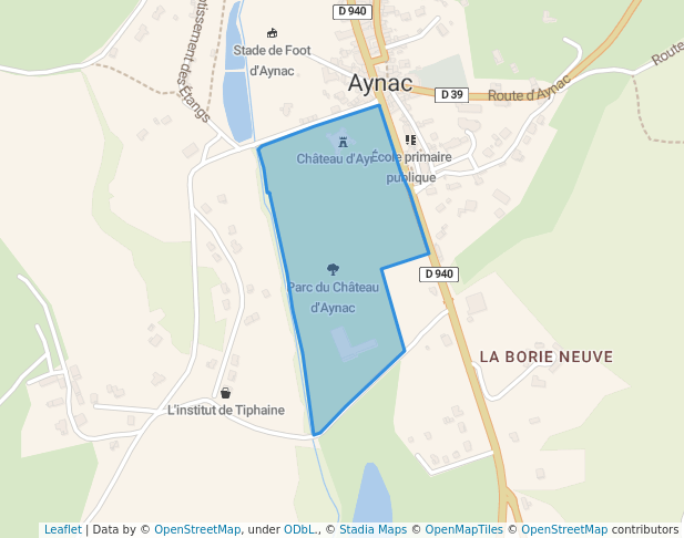 Parc du Château d'Aynac