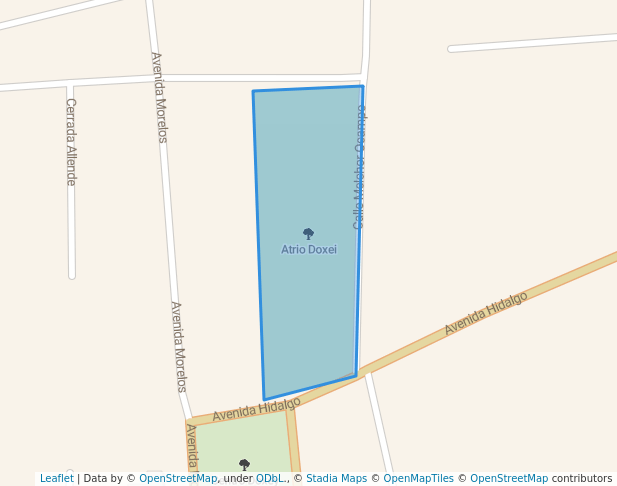 Atrio Doxei in Doxey | Map and Routes
