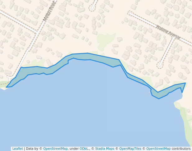 Hughes Esplanade in Auckland | Map and Routes