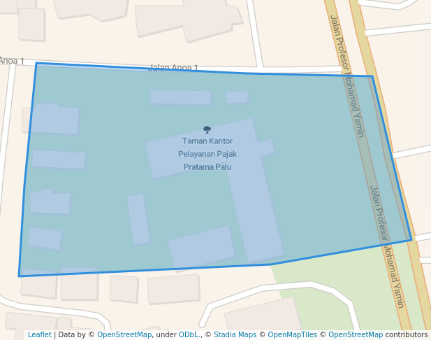 Taman Kantor Pelayanan Pajak Pratama Palu