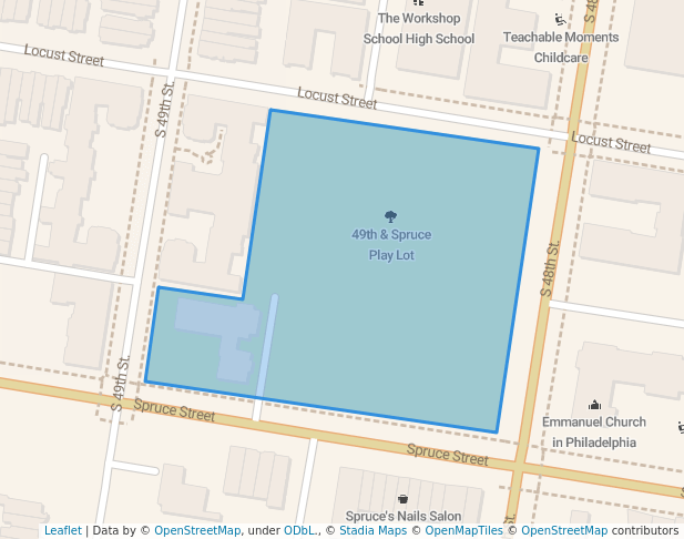 49th & Spruce Play Lot