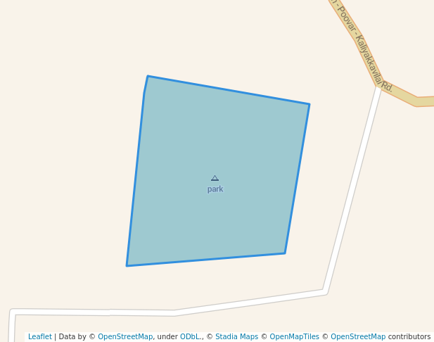 walking in play ground map in Karode