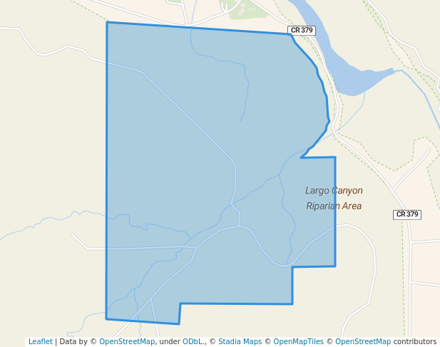 walking in Hooded Fireplace & Largo Sch Dis Area map in Cuba