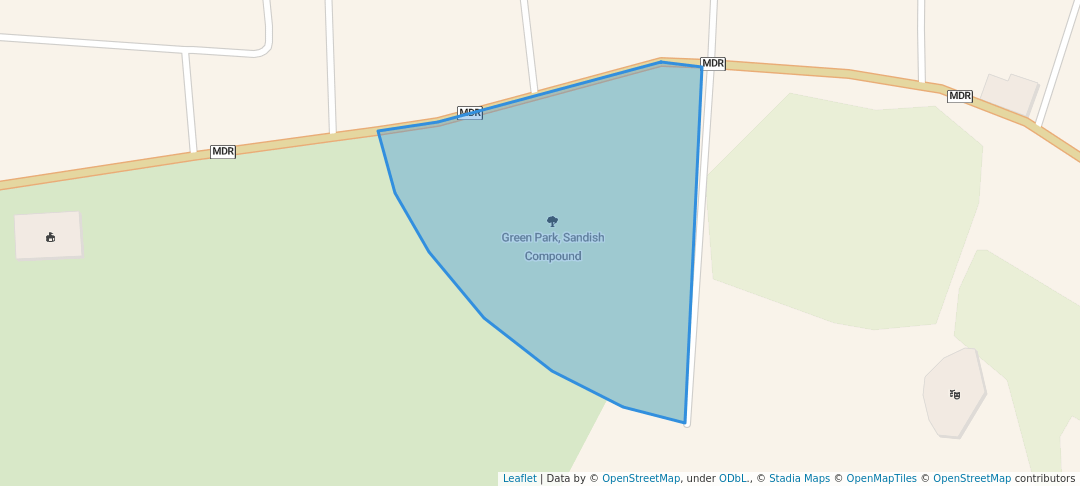 walking in Green Park, Sandish Compound map in Bhagalpur