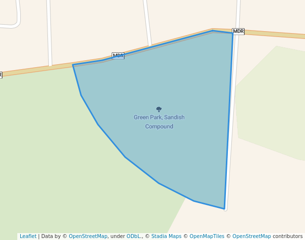 walking in Green Park, Sandish Compound map in Bhagalpur