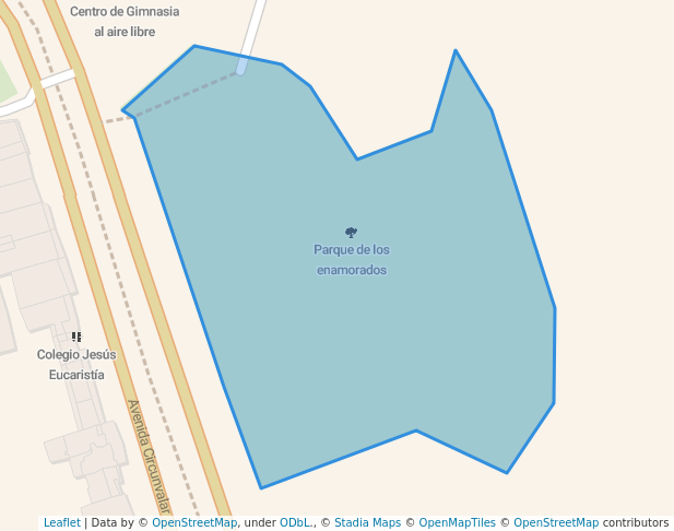 walking in Parque de los enamorados map in Duitama