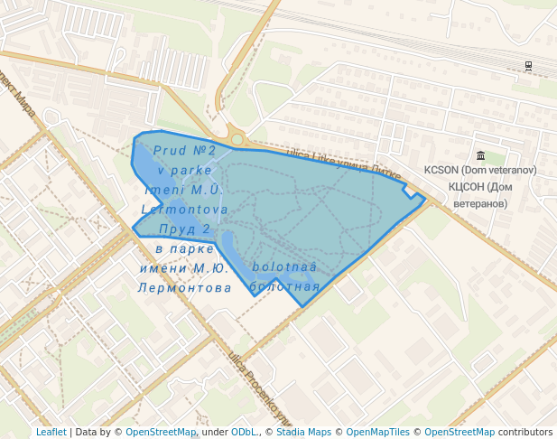 парк культуры имени Лермонтова
