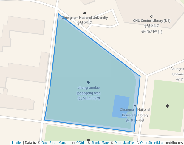 충남대 조각공원