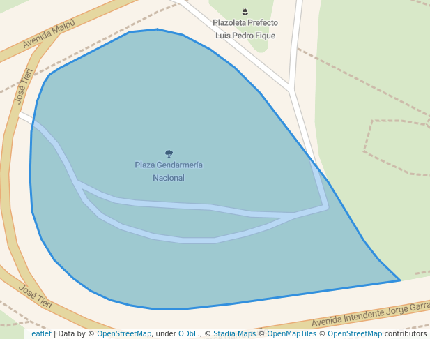 Plaza Gendarmería Nacional