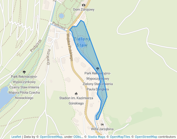 Park Rekreacyjno-Wypoczynkowy Zielony Staw imienia Paula Denglera